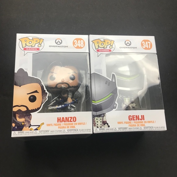 hanzo and genji funko pop